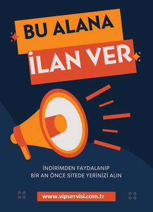 Bu Alana Reklam Vermek İçin Whatsapp tan yazınız